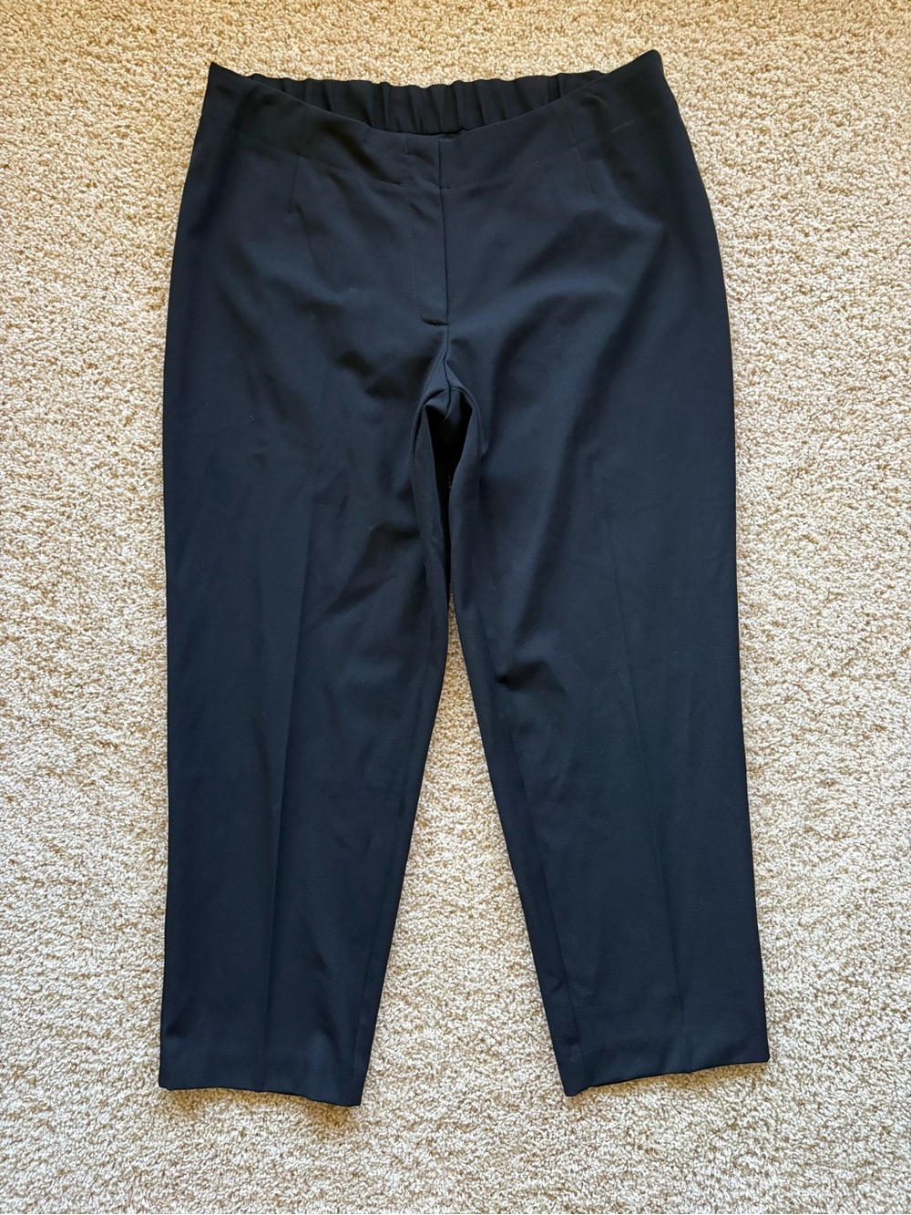 Talbots Heritage Black Straight Leg Career Pants 16WP NWT Petite Plus